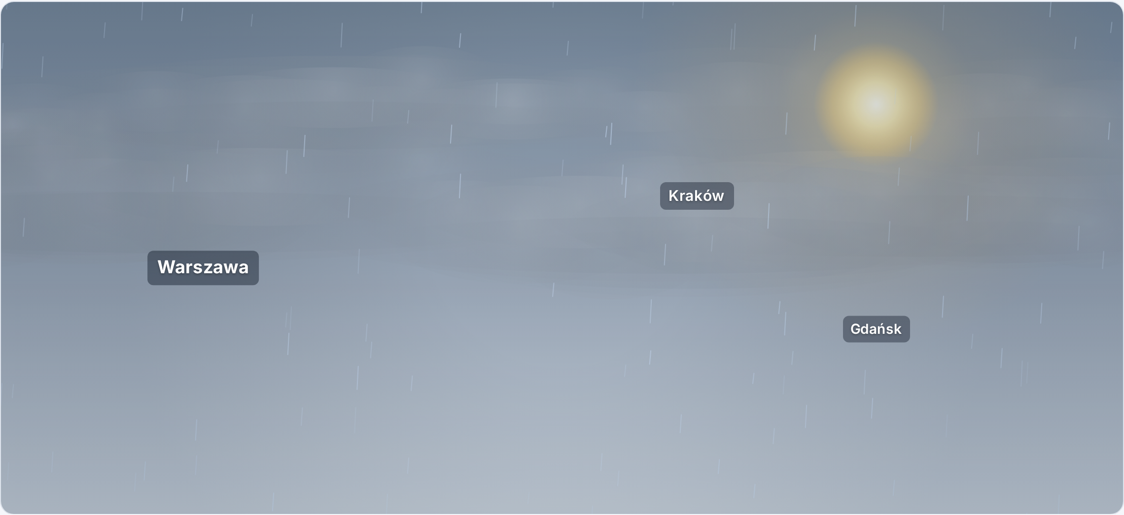 TWeatherScene – podgląd